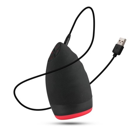 Masturbator wibrujący rozgrzewający Teazers silikonowy USB