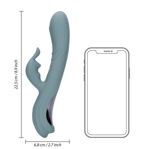 Wibrator króliczek Loveline Fingering Motion 10 funkcji