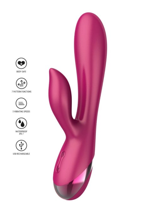 Wibrator króliczek Xocoon Endless Love silikonowy 19 cm różowy