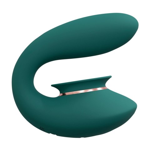 Wibrator ssący Innovation Twitch 3 silikonowy zielony USB