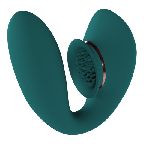 Wibrator ssący Innovation Twitch 3 silikonowy zielony USB