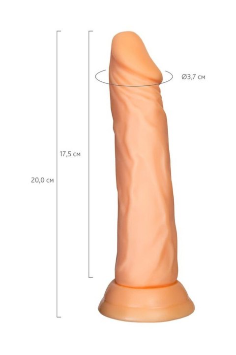 Dildo realistyczne A-Toys Toon cieliste 17,5 cm