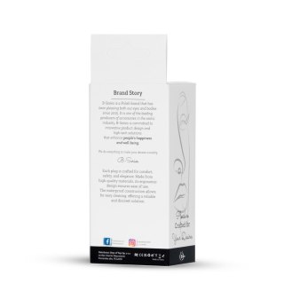Korek analny stal nierdzewny wielokolorowy zakrzywiony HeavyFun 10.5 cm
