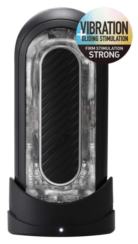 Masturbator Tenga Zero Flip Gravity z wibracją 18 cm