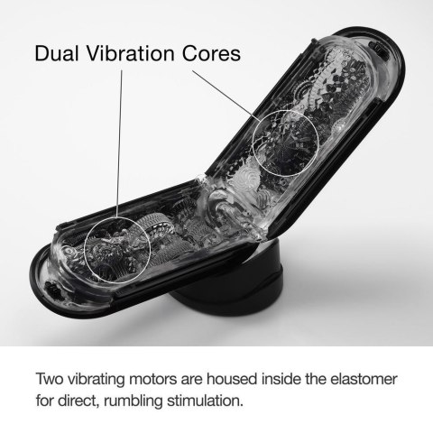 Masturbator Tenga Zero Flip Gravity z wibracją 18 cm