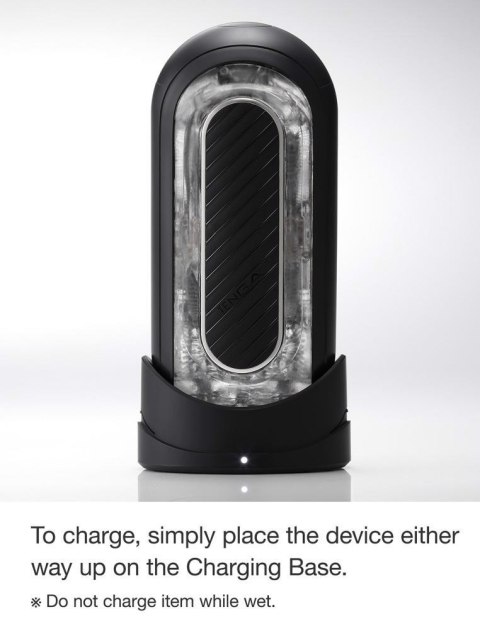 Masturbator Tenga Zero Flip Gravity z wibracją 18 cm