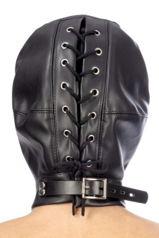 Spandeksowa maska BDSM z odkrytymi ustami Fetish Tentation
