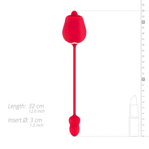 Stymulator łechtaczki Teazers Rose wibrujący USB 7 trybów