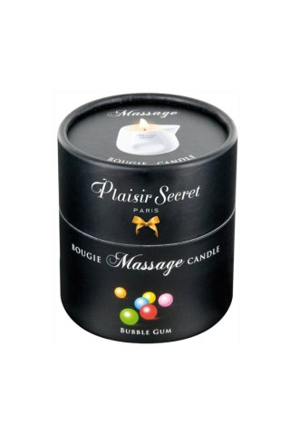 Świeca do masażu guma balonowa Plaisir Secret 80ml