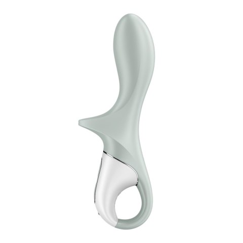 Wibrator analny nadmuchiwany Satisfyer Air Pump Booty 3 szarozielony USB