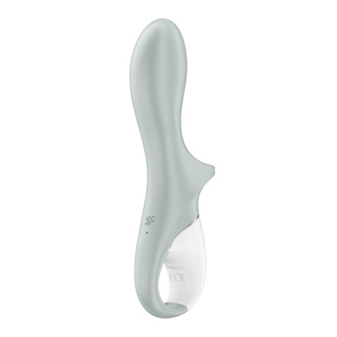 Wibrator analny nadmuchiwany Satisfyer Air Pump Booty 3 szarozielony USB