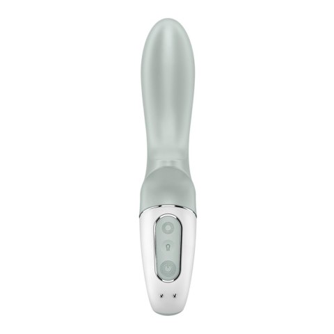 Wibrator analny nadmuchiwany Satisfyer Air Pump Booty 3 szarozielony USB