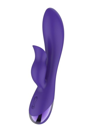 Wibrator króliczek Xocoon Unchained Love silikonowy fioletowy 19 cm