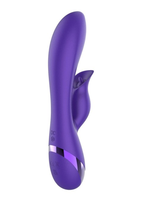 Wibrator króliczek Xocoon Unchained Love silikonowy fioletowy 19 cm