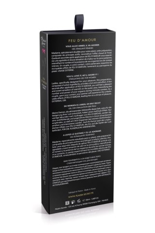 Żel stymulujący rozgrzewający Feu dAmour Secret Pleasure truskawkowy 30ml