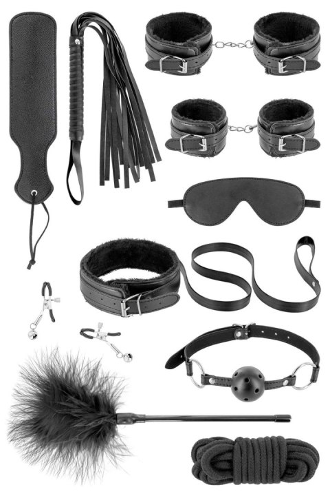 Zestaw bondage Fetish Tentation 10 części wegańska skóra