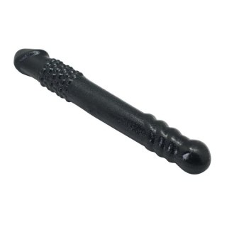 Dildo podwójne Timeless Twofold Toyz4lovers czarny 25 cm TPE