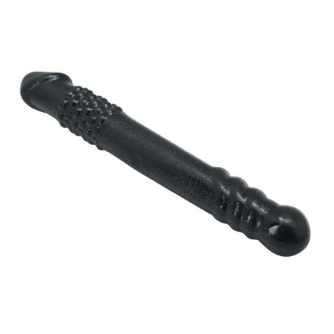 Dildo podwójne Timeless Twofold Toyz4lovers czarny 25 cm TPE