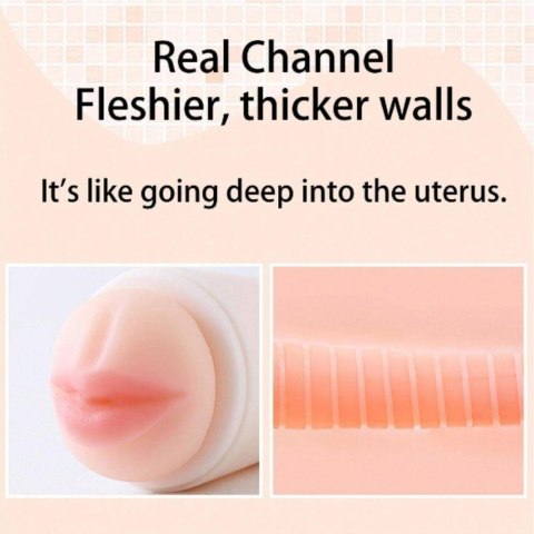 Dyskretny masturbator filiżanka do mleka Air Tech Handjob