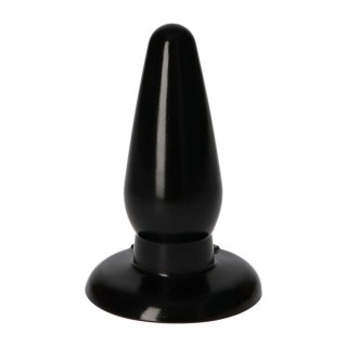 Korek analny Italian Cock Toyz4lovers czarny 12 cm