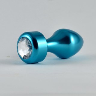Korek analny aluminiowy Lovetoy niebieski