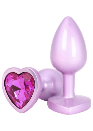 Korek analny aluminiowy Toyjoy Happiness Time To Shine różowy 7 cm