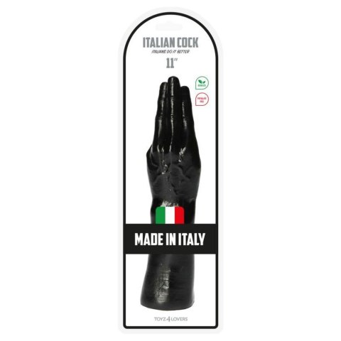 Korek analny do fistingu Toyz4lovers czarny 28 cm