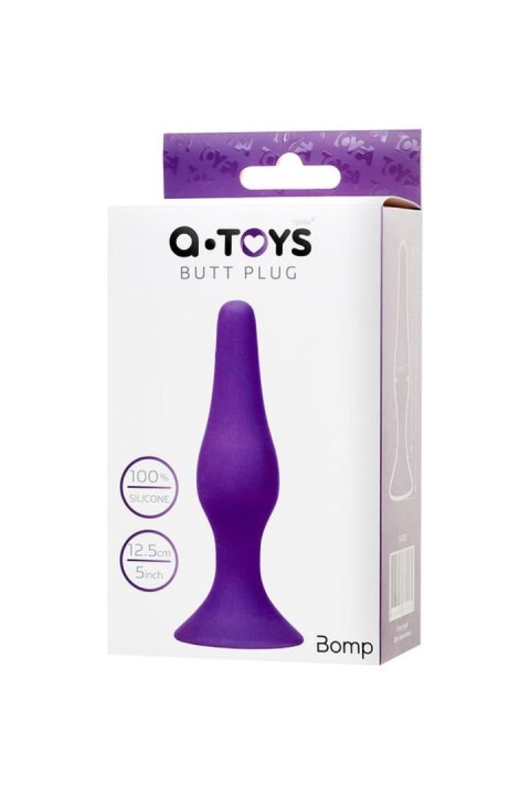 Korek analny silikonowy A Toys fioletowy
