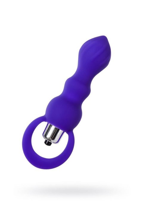 Korek analny wibrujący Curvy ToDo silikonowy fioletowy 14 cm