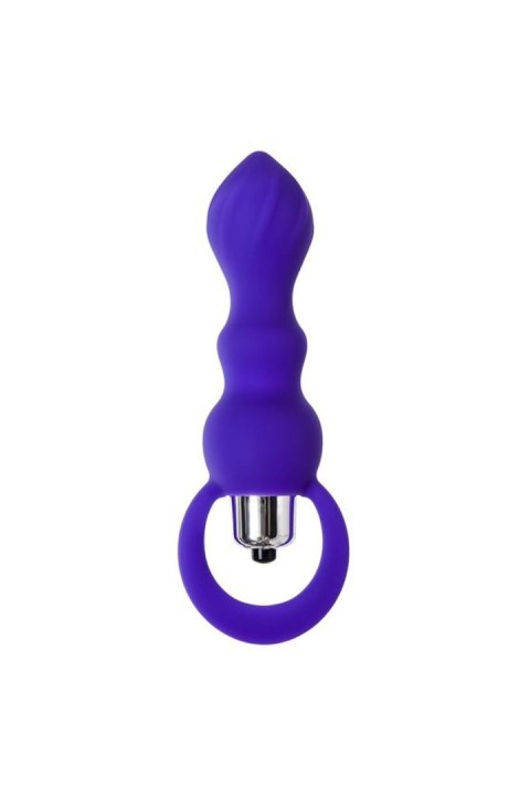 Korek analny wibrujący Curvy ToDo silikonowy fioletowy 14 cm