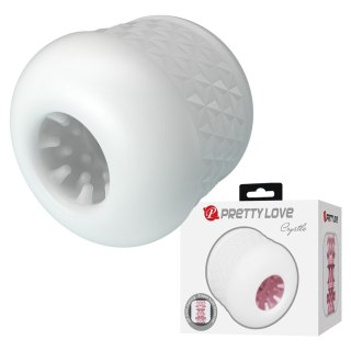 Masturbator dwustronny teksturowany Pretty Love Crystle