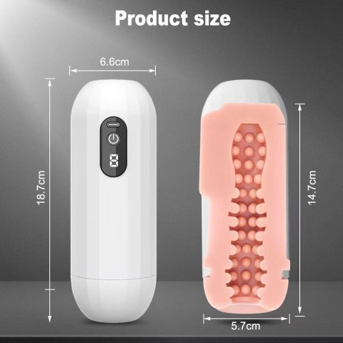 Masturbator wibrujący Pulse Grip Lyla USB