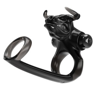 Nakładka przelotowa powiększająca Pretty Love Bull Warrior 10 wibracji