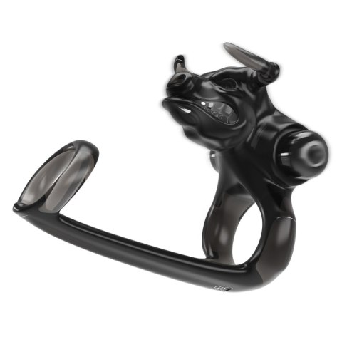 Nakładka przelotowa powiększająca Pretty Love Bull Warrior 10 wibracji