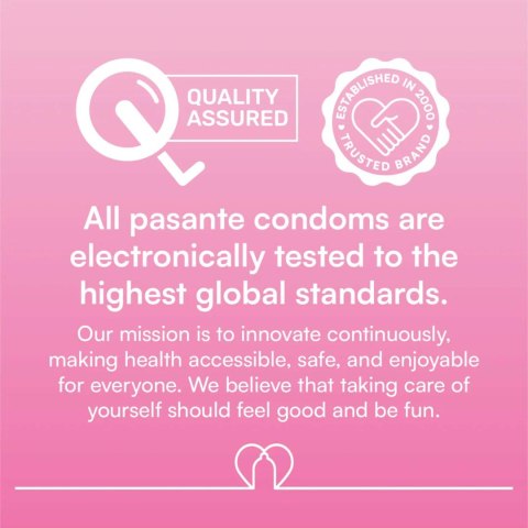 Prezerwatywy ultra cienkie Pasante Sensitive Feel naturalne 3 szt