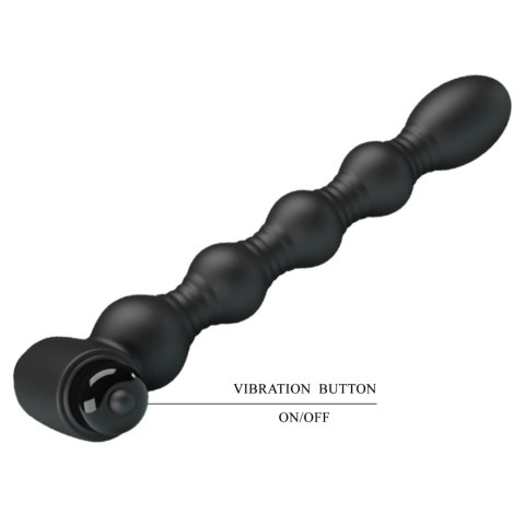 Wibrujący korek analny Mr Play silikonowy 10 funkcji 18 cm