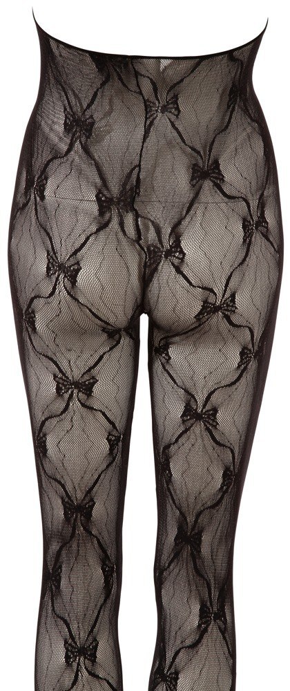 Bodystocking koronkowy bezopiersiowy NO:XQSE czarny S L