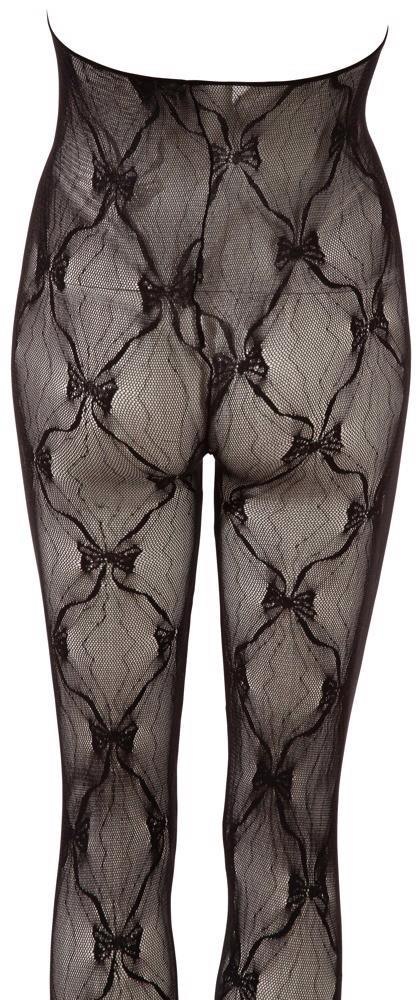 Bodystocking koronkowy bezopiersiowy NO:XQSE czarny S L