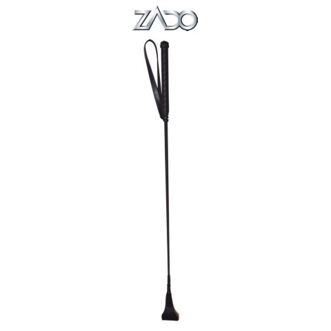 Crop skórzany ZADO czarny 65 cm