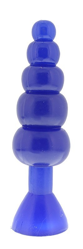 Giętki korek analny NMC Jelly niebieski