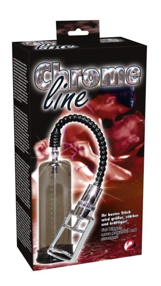 Pompka do penisa Chrome Line You2Toys 21 cm