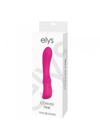 Wibrator Elys Convex różowy wodoodporny USB