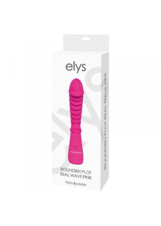 Wibrator Elys Roundish Plot Real Wave różowy USB