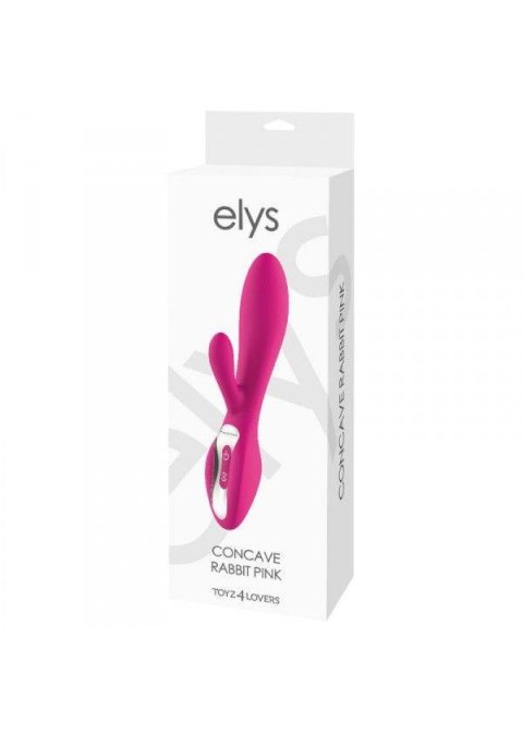 Wibrator króliczek Concave Rabbit Elys różowy USB wodoodporny