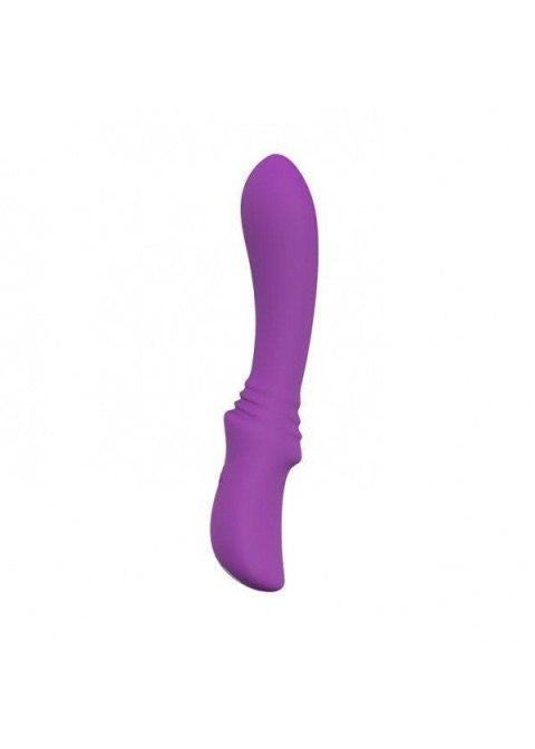 Wibrator silikonowy Elys Convex fioletowy USB