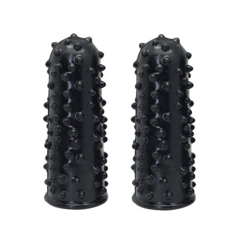 Nakładki na palce TPE Toyz4lovers czarne 7,6 cm