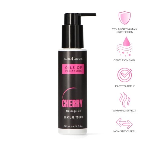 Olejek do masażu wiśniowy Oils of Pleasure 120 ml