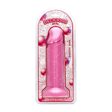 Realistyczne dildo Max Bubblegum Toyz4lovers zapach gumy balonowej 25 cm