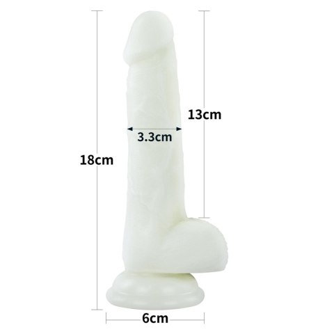 Dildo Lovetoy Lumino Play świecące niebieskie