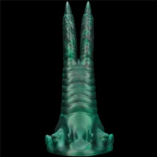 Dildo wibrujące podwójne pazury silikonowe Lovetoy 19 cm